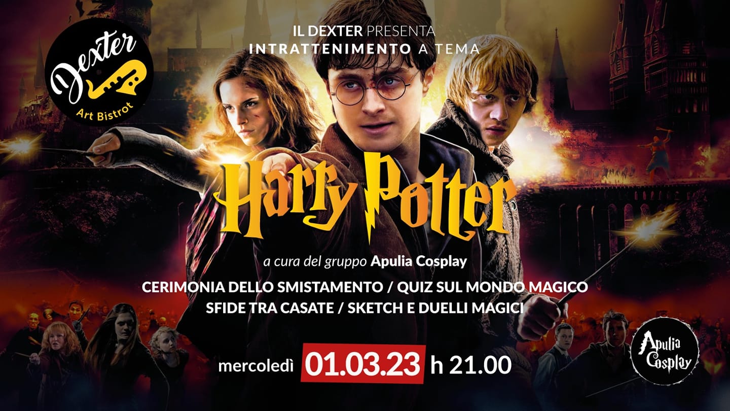 Evento Cosplay Serata Harry Potter by ApuliaCosplay - Cosplayers Italiani